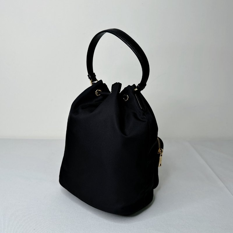 PRADA Duet尼龍小水桶包-4