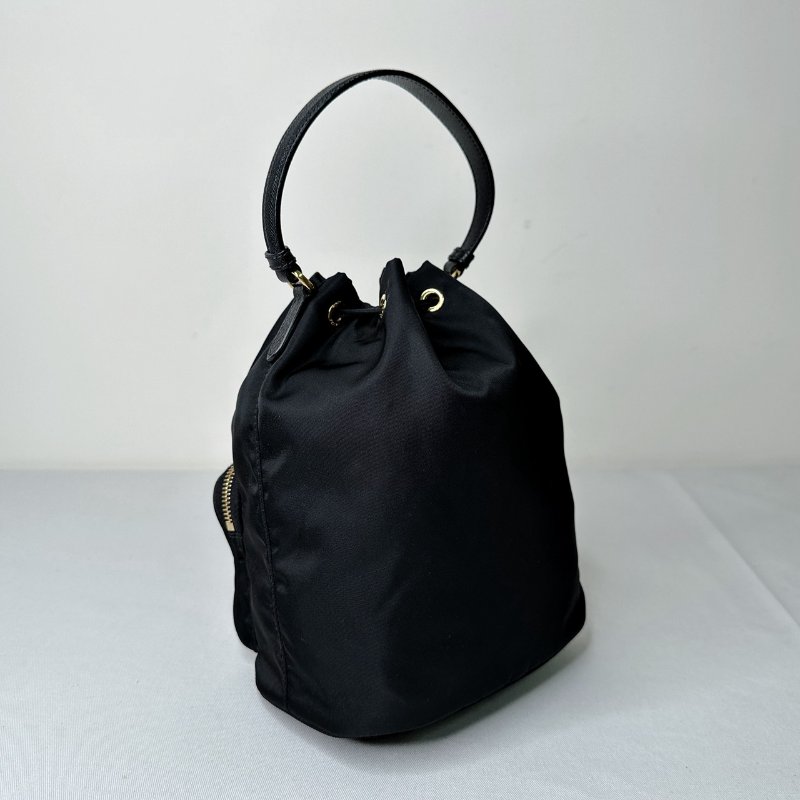 PRADA Duet尼龍小水桶包-5
