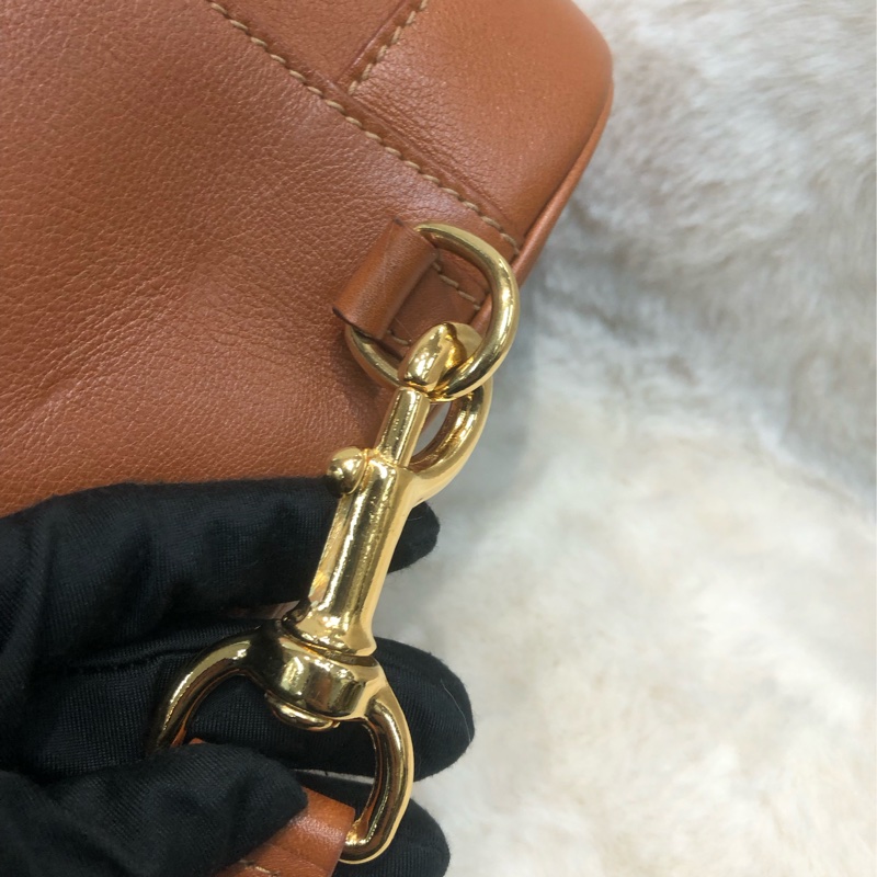 Gucci Bamboo 啡色拳師袋 XC129-4
