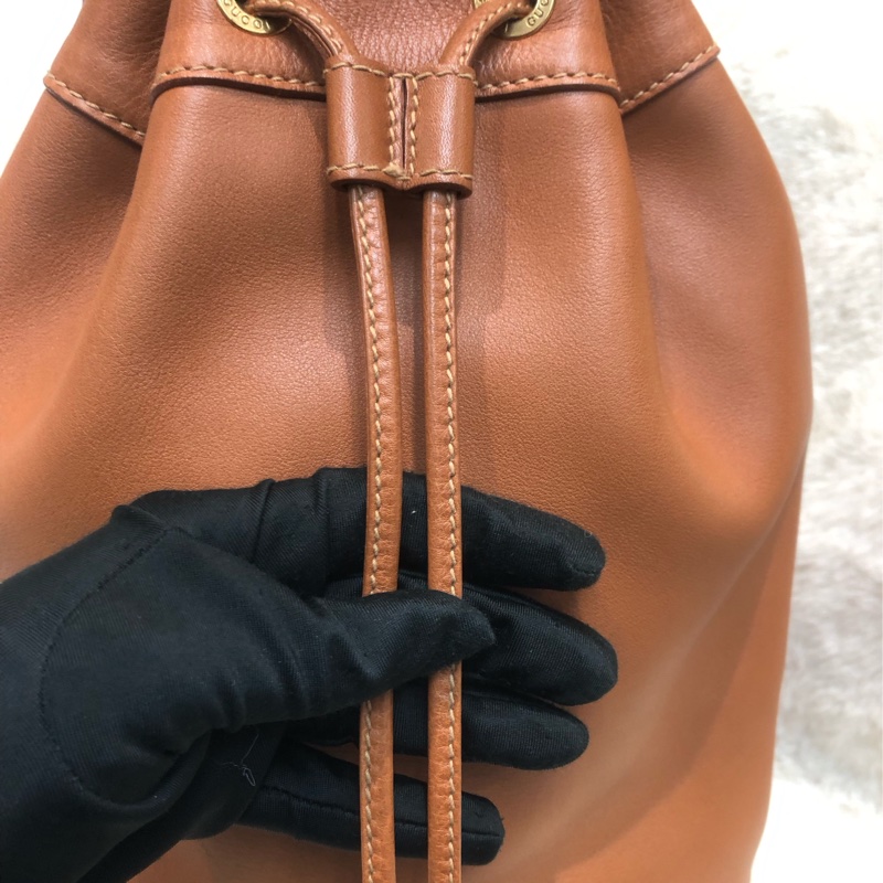 Gucci Bamboo 啡色拳師袋 XC129-9