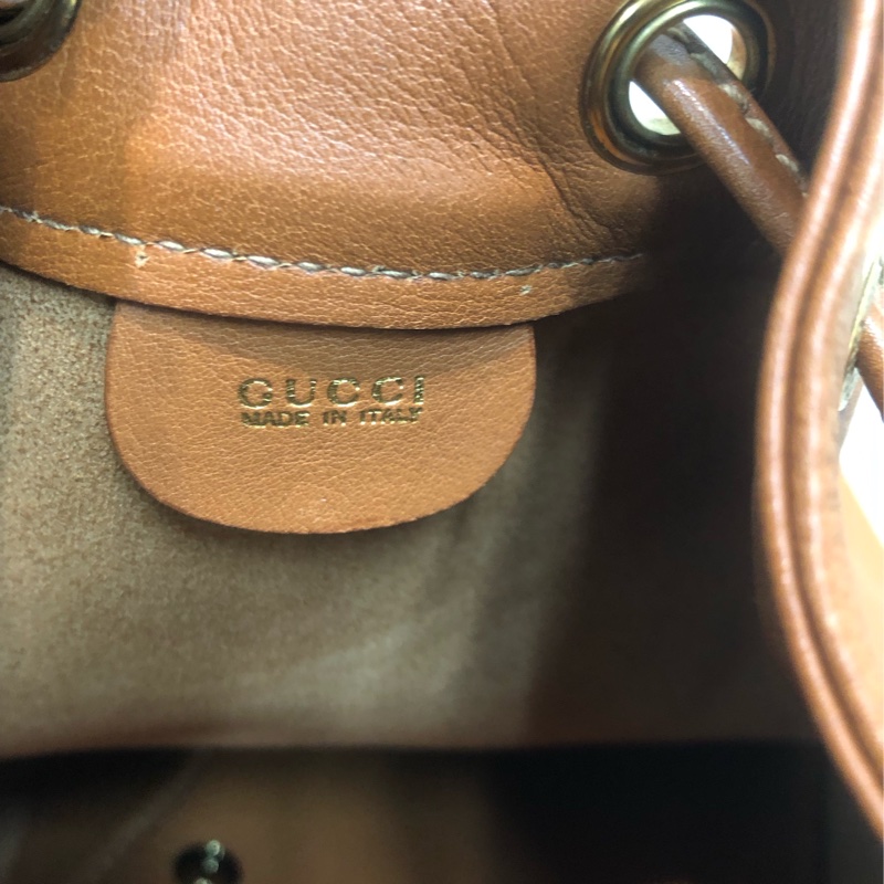 Gucci Bamboo 啡色拳師袋 XC129-15