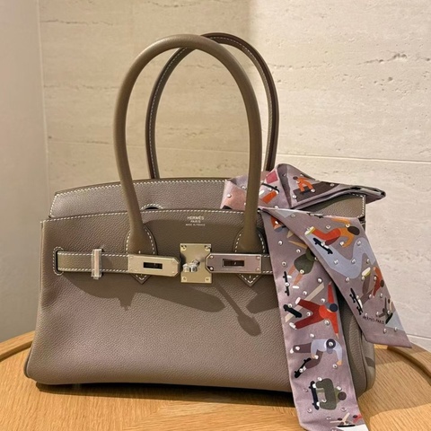 Hermes  Birkin Shoulder 29 大象灰 銀扣