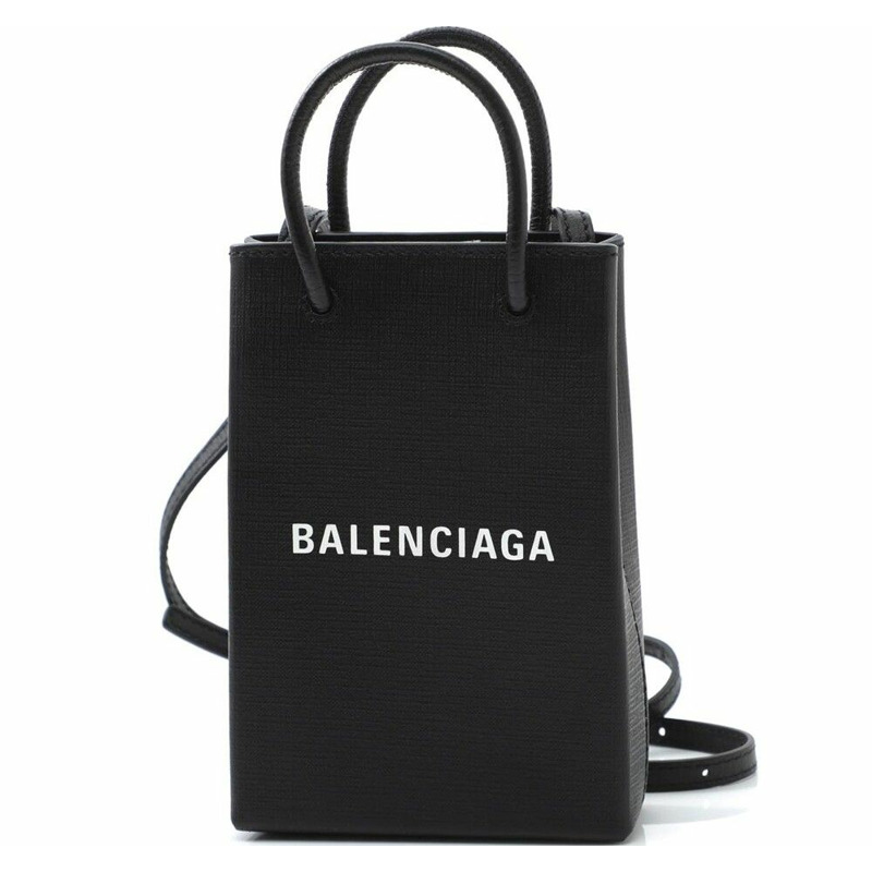 BALENCIAGA 真皮手機包 593826 0AI2N-1