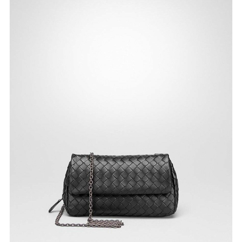 BOTTEGA VENETA Bottega Veneta 迷你斜背包 310774 黑色-8
