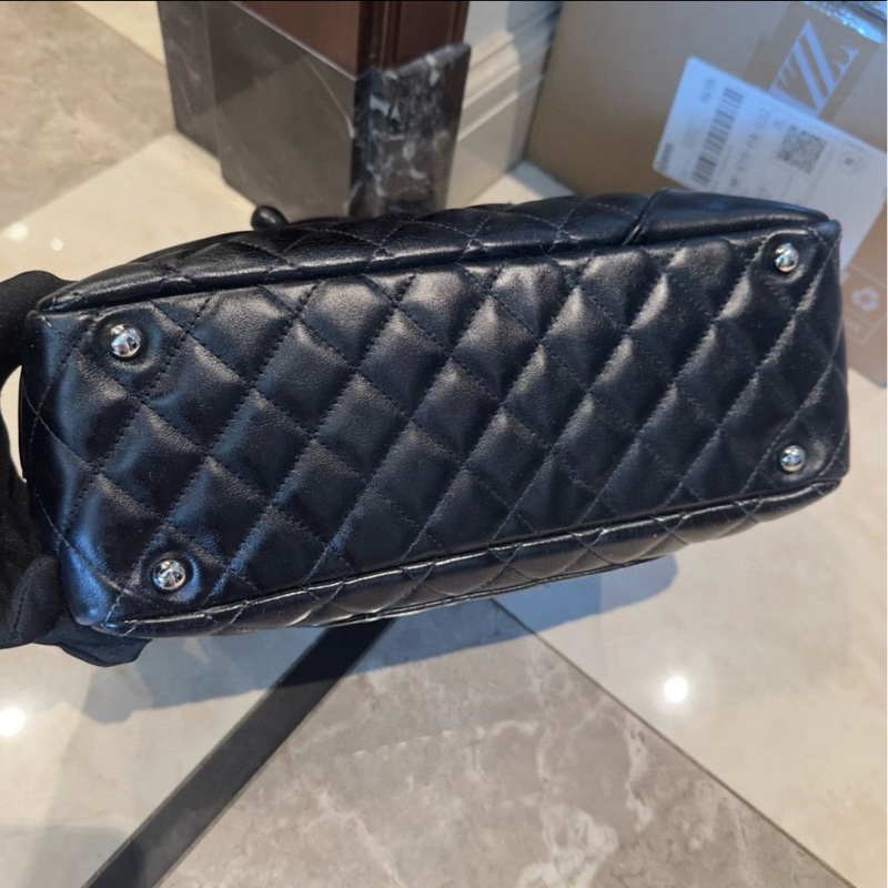 全網最低價 Chanel 康鵬黑色肩背包 95%新 中古款-6