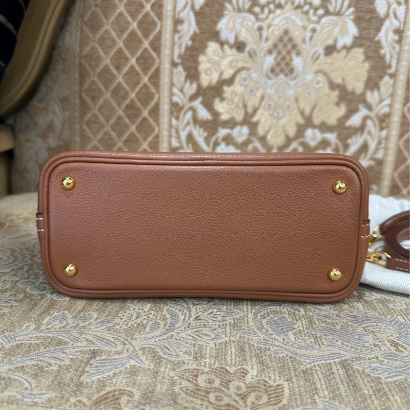 Hermes 37金棕 Evercolor金釦mini Bolide-4