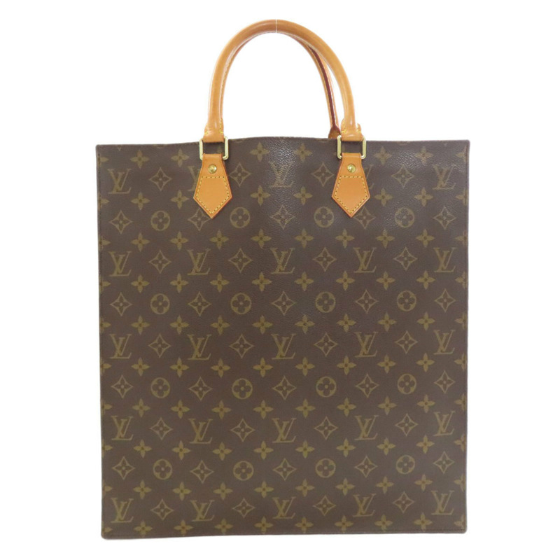 路易威登 M51140 Sac Plat 手提包 Monogram 帆布 女士 LOUIS VUITTON-1