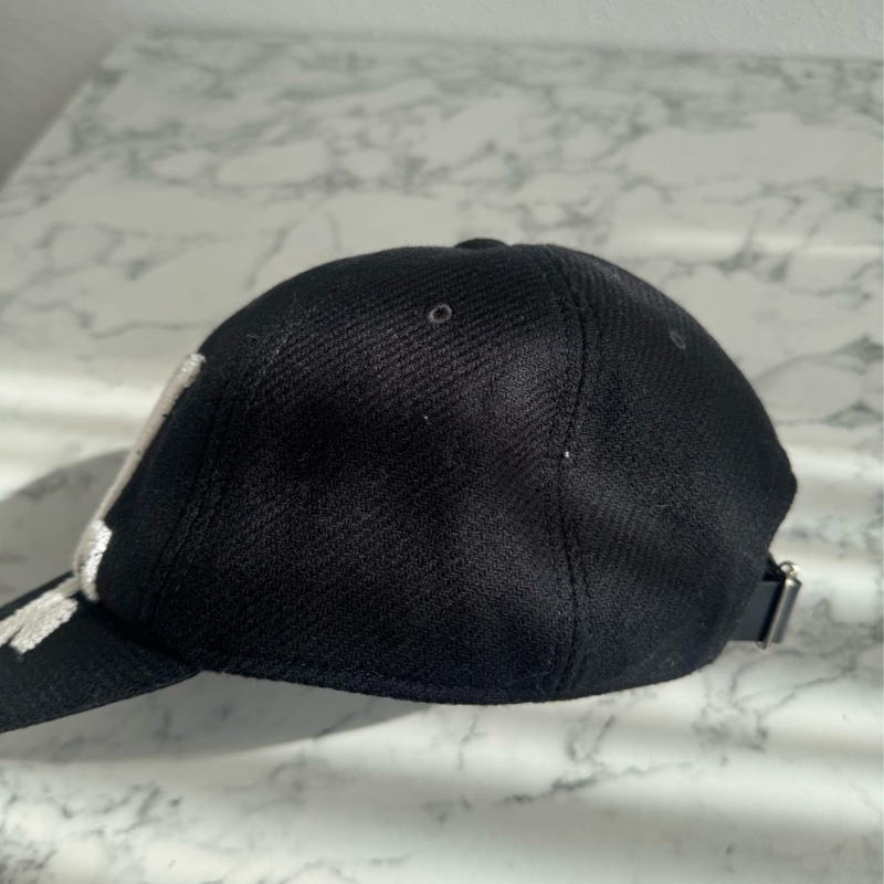 Moncler黑色白MF帽子🧢-1