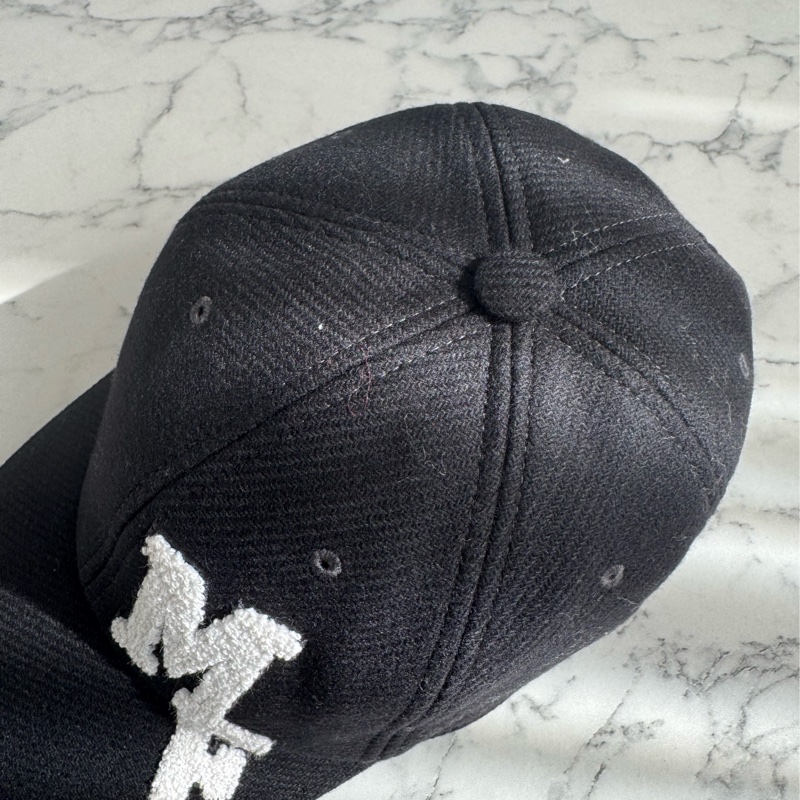 Moncler黑色白MF帽子🧢-7