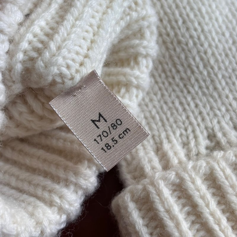 ::GUCCI:: 金屬雙G飾 羊毛山羊絨混紡手套 白色雪地手套-11