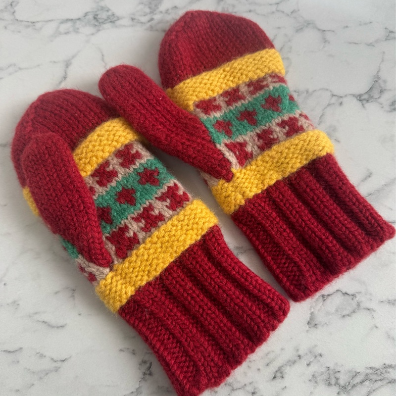 Moncler紅色手套🧤 超保暖✨-4