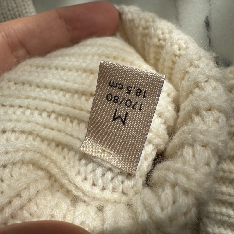 Gucci白色小圓logo手套🧤-4