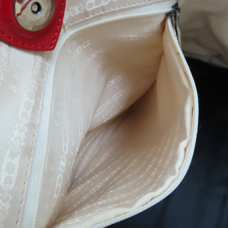 紅色 漆皮 肩背包【CELINE 賽琳】-6