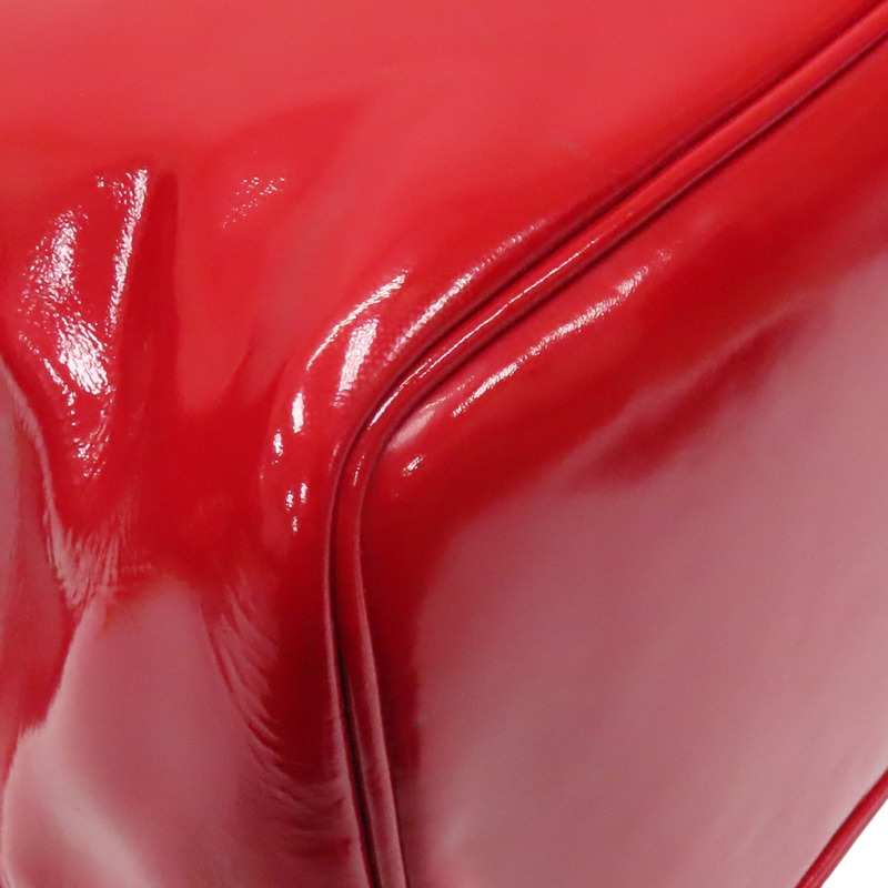 紅色 漆皮 肩背包【CELINE 賽琳】-16