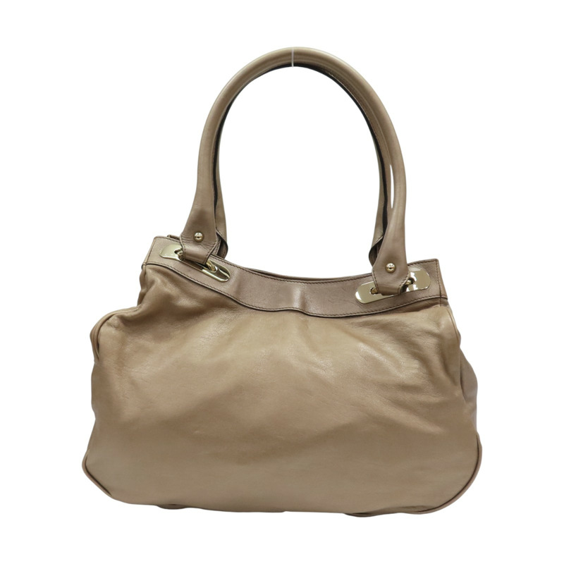 金屬色 羊皮 Triomphe 手提包 【CELINE 賽琳】-1