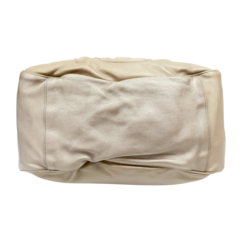 金屬色 羊皮 Triomphe 手提包 【CELINE 賽琳】-3