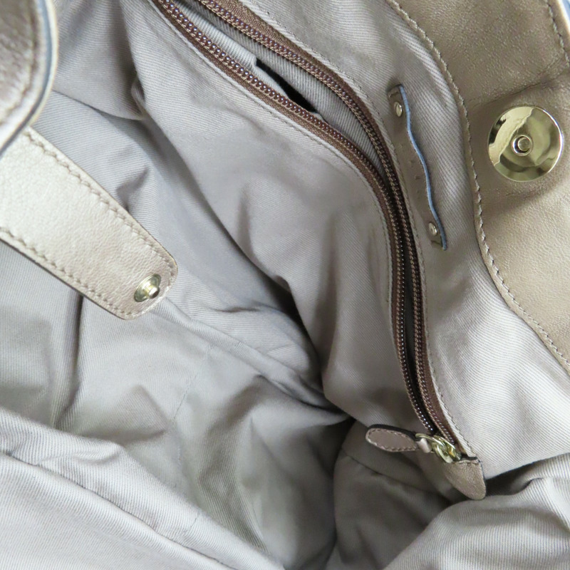 金屬色 羊皮 Triomphe 手提包 【CELINE 賽琳】-4