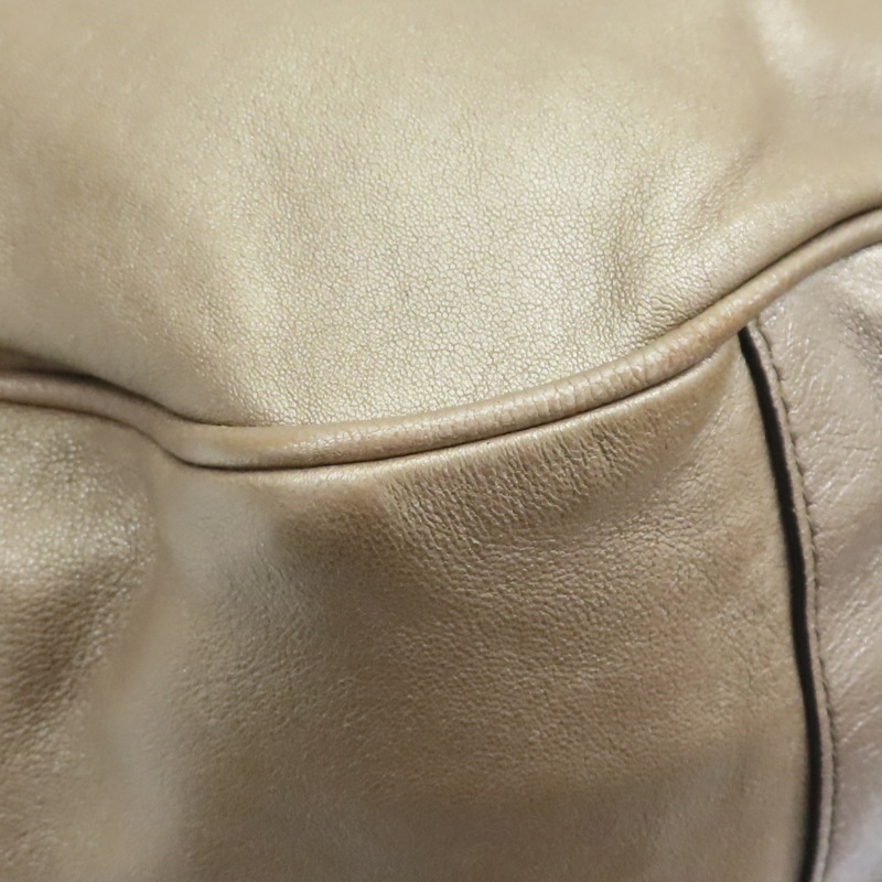 金屬色 羊皮 Triomphe 手提包 【CELINE 賽琳】-16