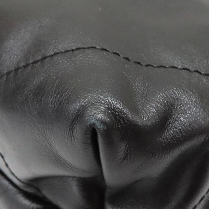 黑色 牛皮 22 鍊帶 肩背包 金釦【CHANEL 香奈兒】 AS3260-13