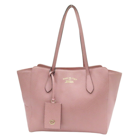 粉色 牛皮 肩背包 托特包【GUCCI 古馳】 354408