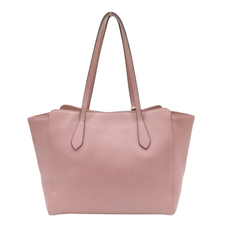 粉色 牛皮 肩背包 托特包【GUCCI 古馳】 354408-1