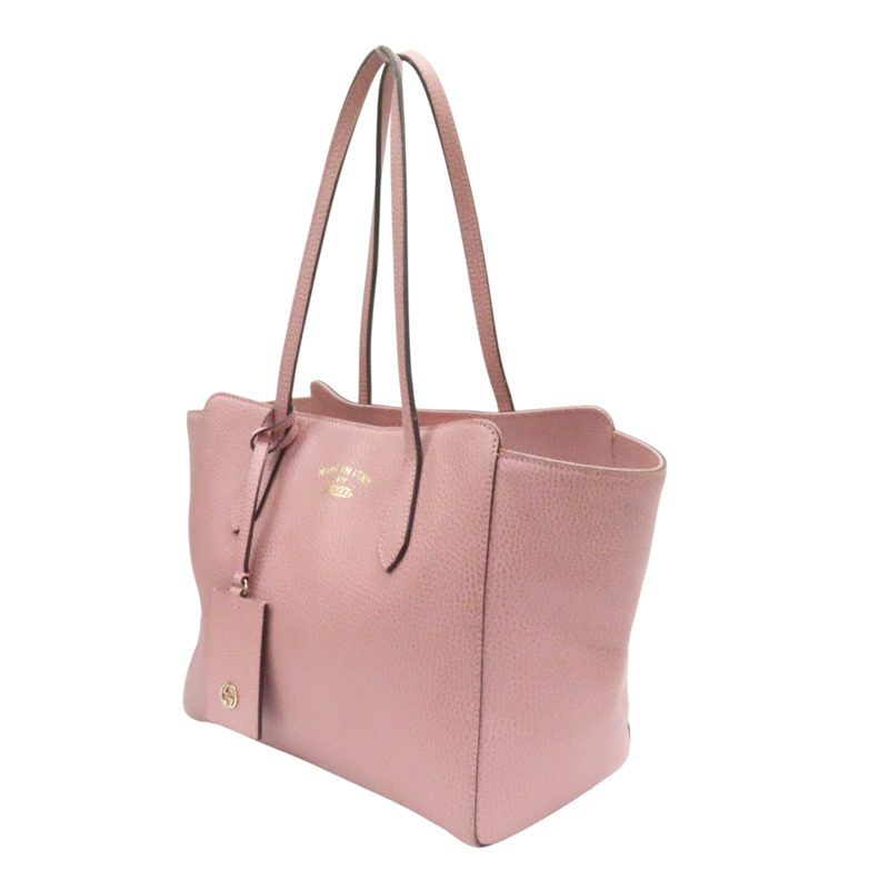 粉色 牛皮 肩背包 托特包【GUCCI 古馳】 354408-2