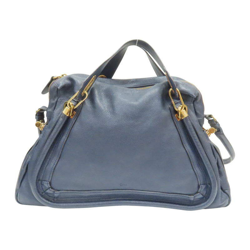 藍色 牛皮 Paraty Large Bags 兩用包【Chloe 克羅伊】 8HS890-0