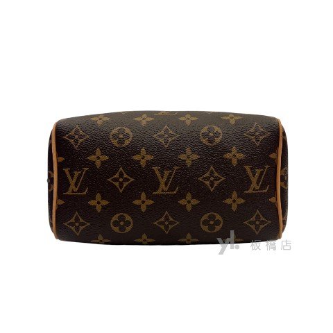 LV包包 原花黑邊背帶 Speedy 20 M46234-4