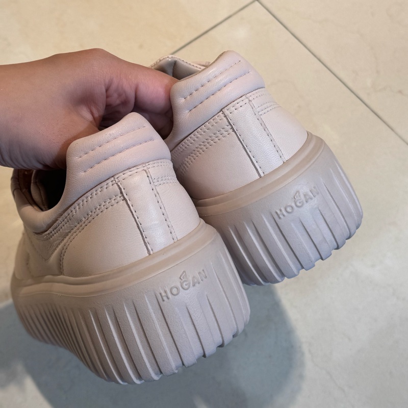 Hogan粉色H厚底鞋  超好穿超推薦❤️-3