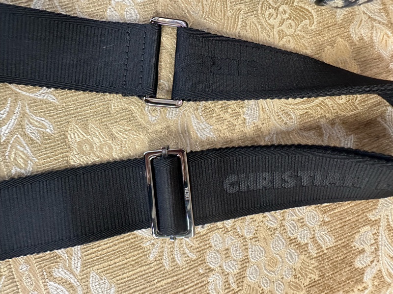 Dior 藍緹花布銀釦Oblique Explorer托特包 1ESSH069YKY-10