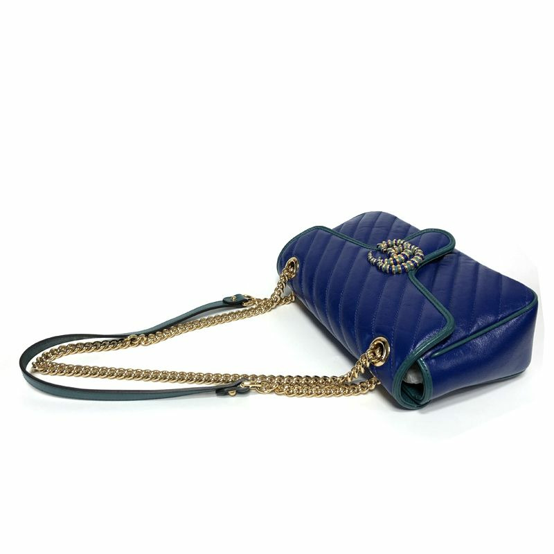 GUCCI GG Marmont 馬特拉塞凸紋單肩包 443497 8382-2