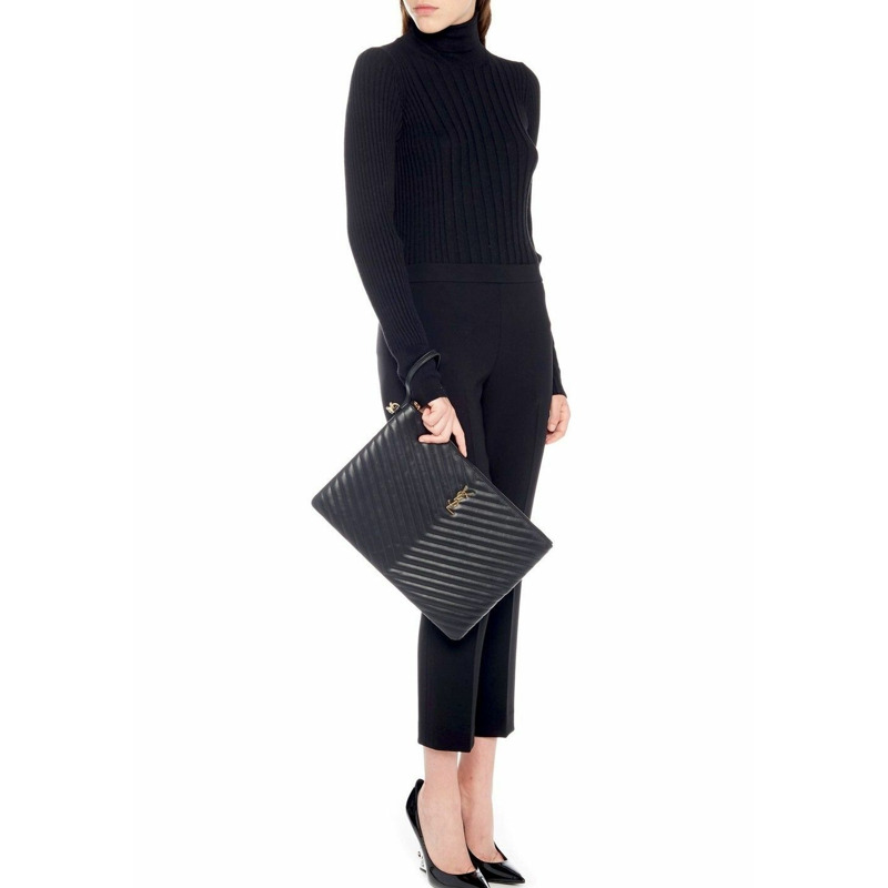 SAINT LAURENT 大型離合器 440222 CWU01-2