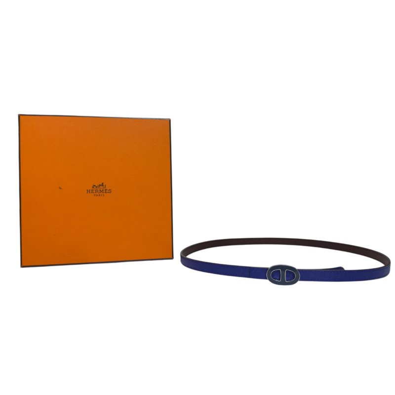 HERMES Chaine d'Ancre 13mm 雙面 豬鼻子🐽 腰帶 框R刻-0
