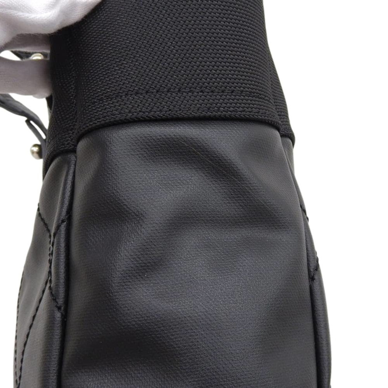 近全新 CHANEL Paris-Biarritz PM A34208 手提包，附封條，1 個手提包，塗佈帆布，黑色-4