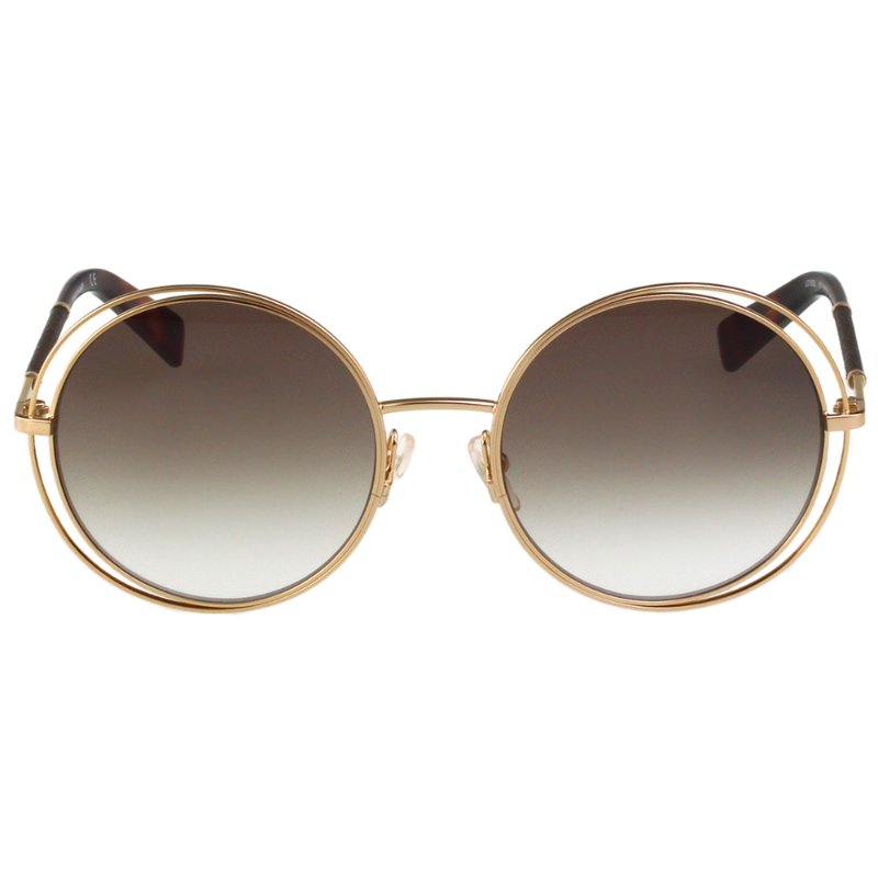 LONGCHAMP 太陽眼鏡(金色)-3