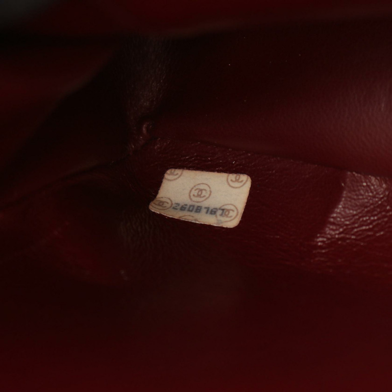 香奈兒 Jumbo Matelasse 34 鏈條肩背包 A01094 羊皮黑 二手 金色五金-4