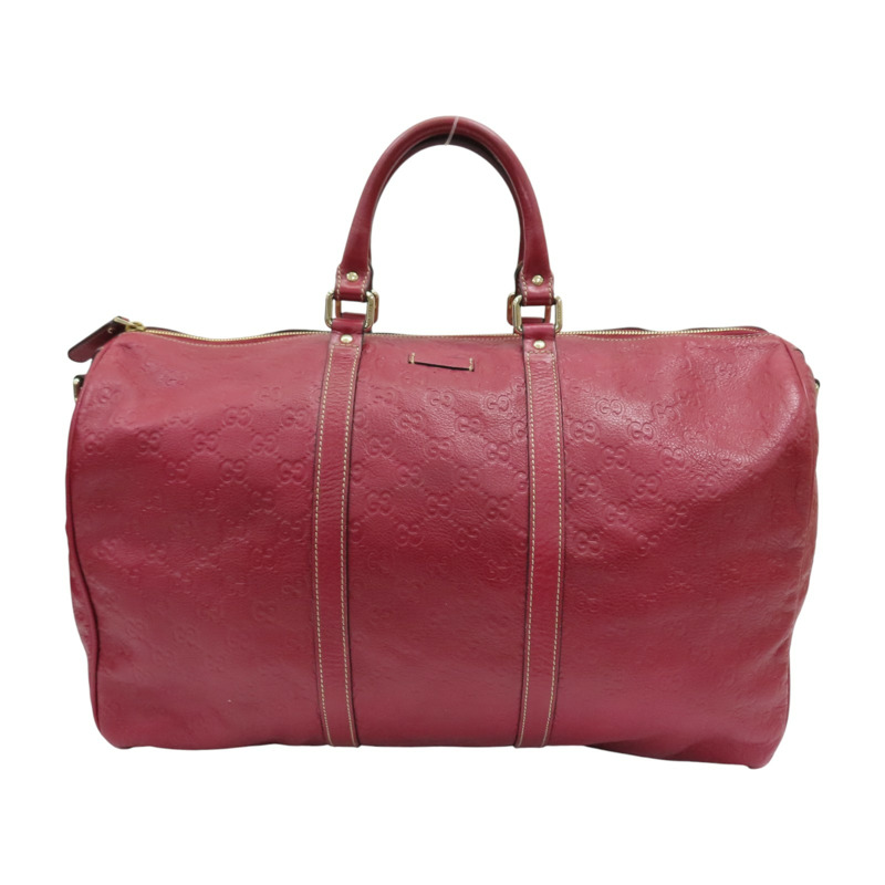 紅色 牛皮 Shima 波士頓包 手提包 206501【GUCCI 古馳】 206501-0