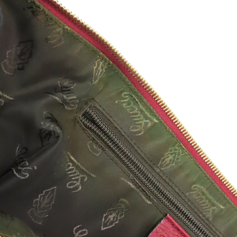 紅色 牛皮 Shima 波士頓包 手提包 206501【GUCCI 古馳】 206501-18