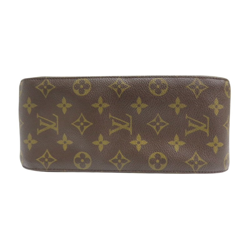棕色 原花帆布 LOOPING MM 肩背包 M51146【LOUIS VUITTON LV 路易威登】 M51146-3