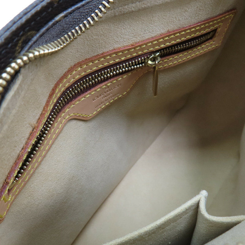 棕色 原花帆布 LOOPING MM 肩背包 M51146【LOUIS VUITTON LV 路易威登】 M51146-4