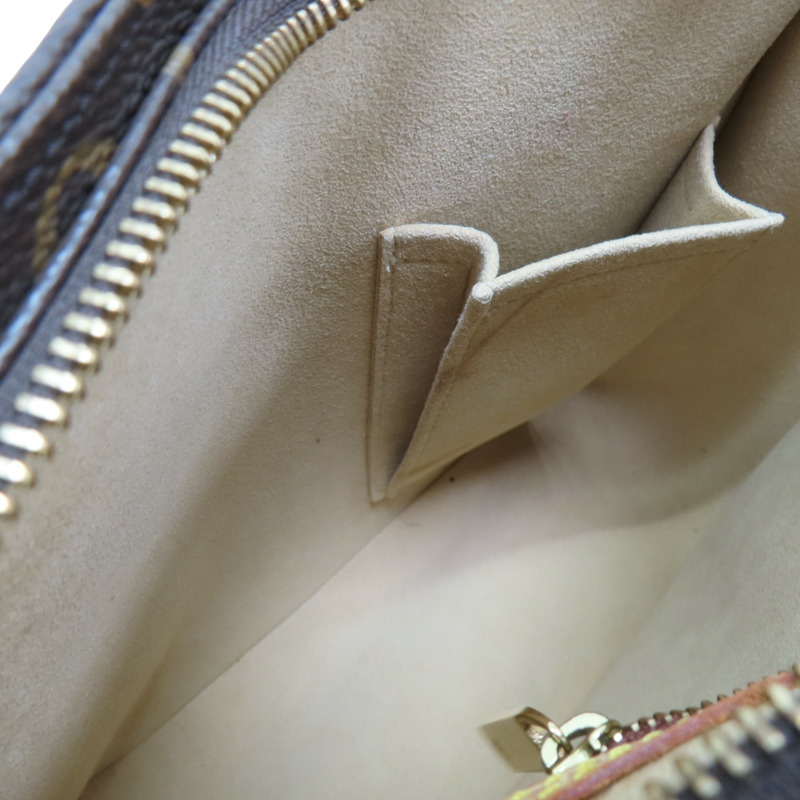 棕色 原花帆布 LOOPING MM 肩背包 M51146【LOUIS VUITTON LV 路易威登】 M51146-5