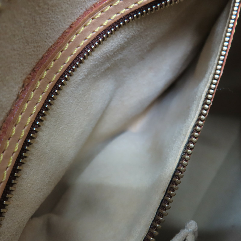 棕色 原花帆布 LOOPING MM 肩背包 M51146【LOUIS VUITTON LV 路易威登】 M51146-6