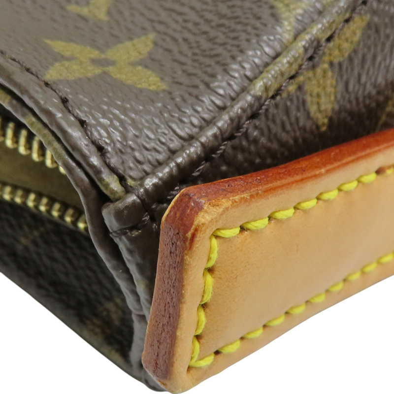 棕色 原花帆布 LOOPING MM 肩背包 M51146【LOUIS VUITTON LV 路易威登】 M51146-16