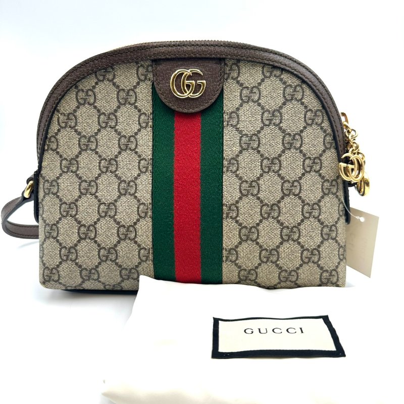 【美收精品】GUCCI 老花貝殼包 C-61-10