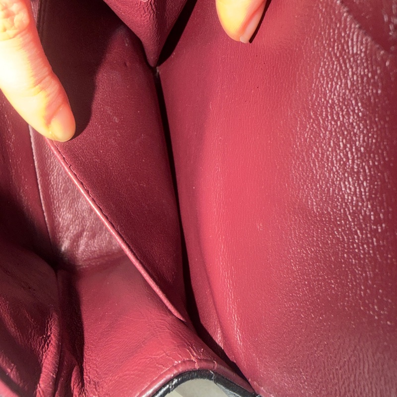 大全配🈶購證❤️ 香奈兒 #黑銀 #cf25 #羊皮 #中號 雙蓋雙鏈-65