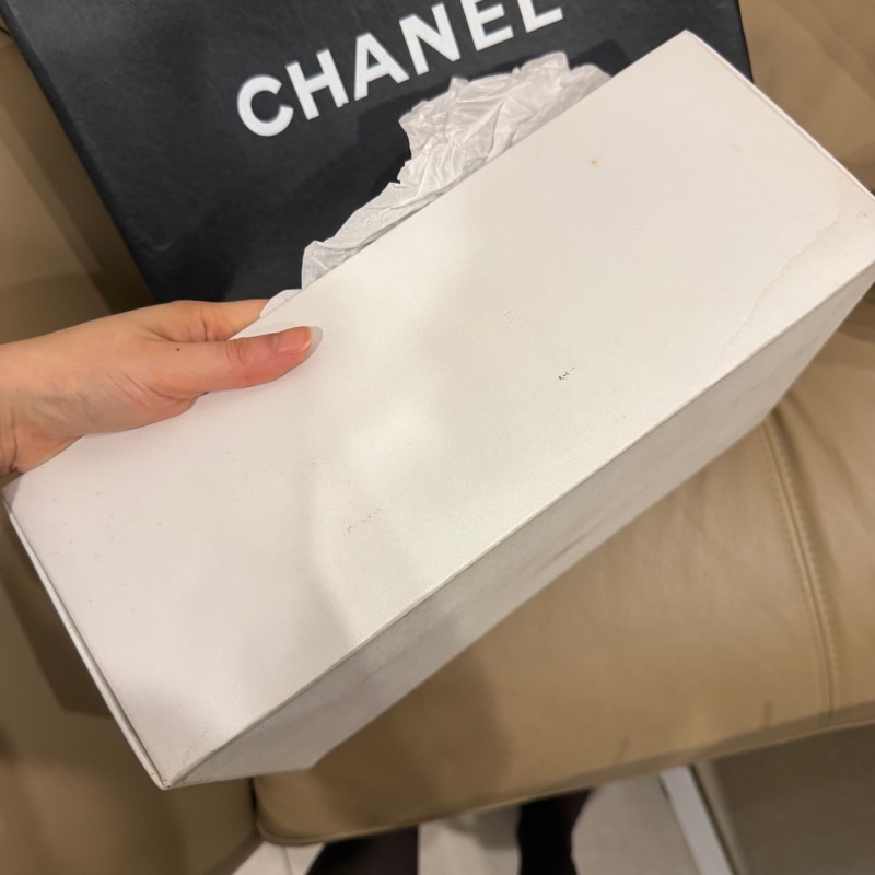 大全配🈶購證❤️ 香奈兒 #黑銀 #cf25 #羊皮 #中號 雙蓋雙鏈-68