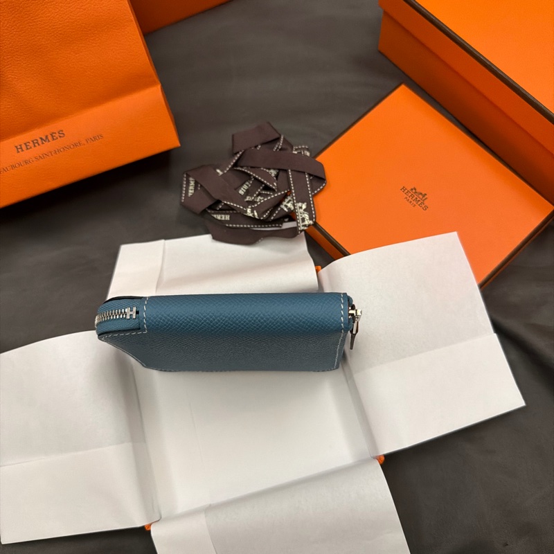 Silk'In短夾 牛仔藍-0