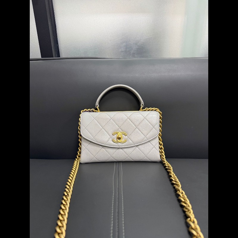 Chanel trendycc small 
灰色鏤空字母 小號-0