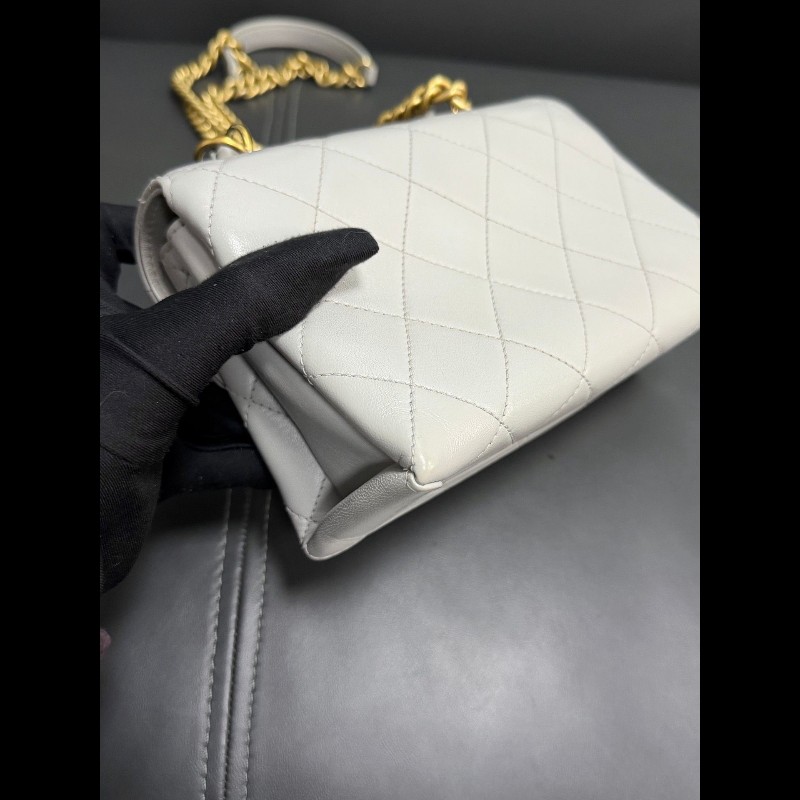 Chanel trendycc small 
灰色鏤空字母 小號-7