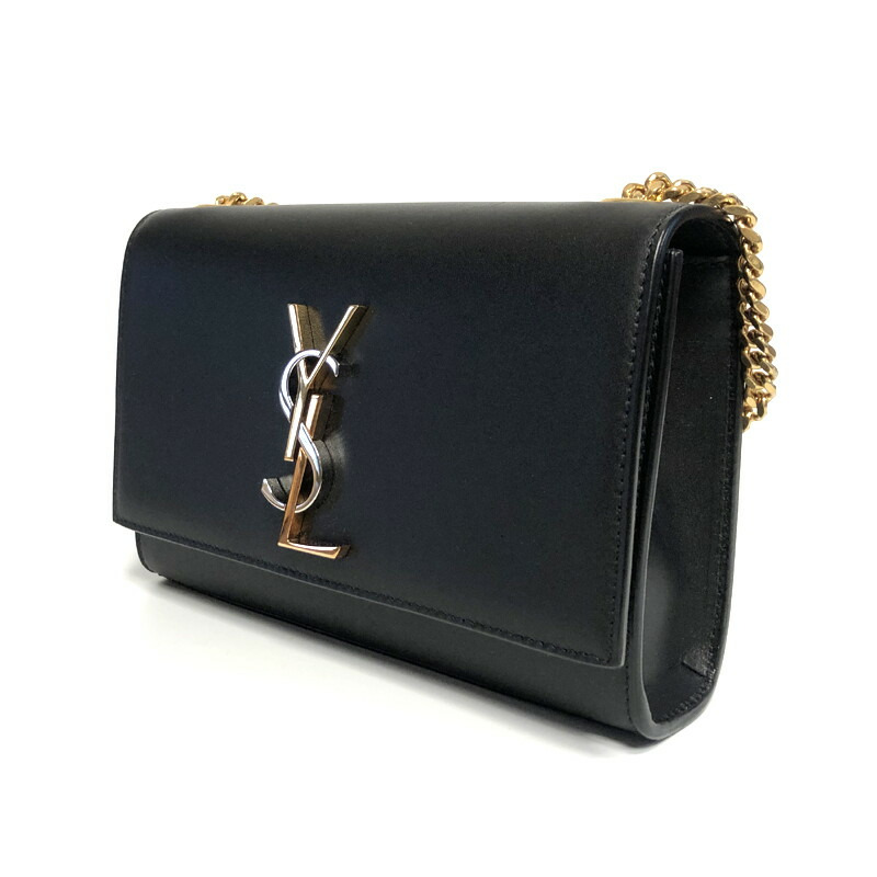 SAINT LAURENT 小號 Kate 手提斜背包 469390 1000-6